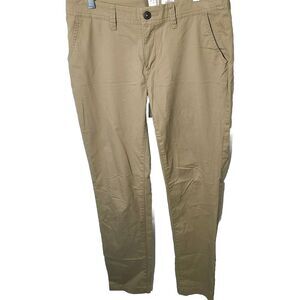 A New Day Women's Stretch Elastizado Khaki‎ Pants Size 4 Casual Workwear